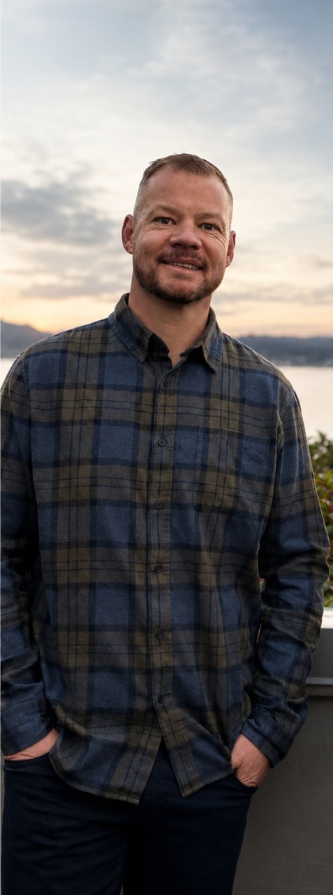 David Roberts, HostConnect co-founder, at Lake Taupō